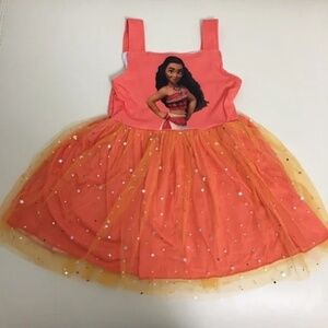 Boutique Sweet Princess Moana Cute Sparkly Stat tutu Dress
